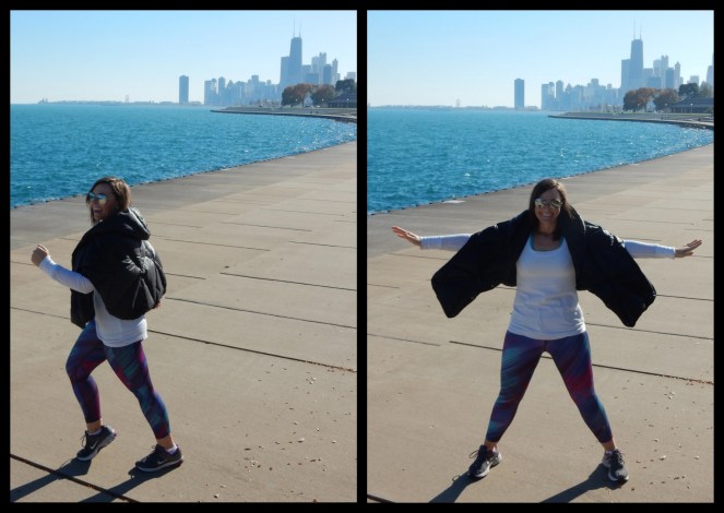 walking along the Chicago lafefront