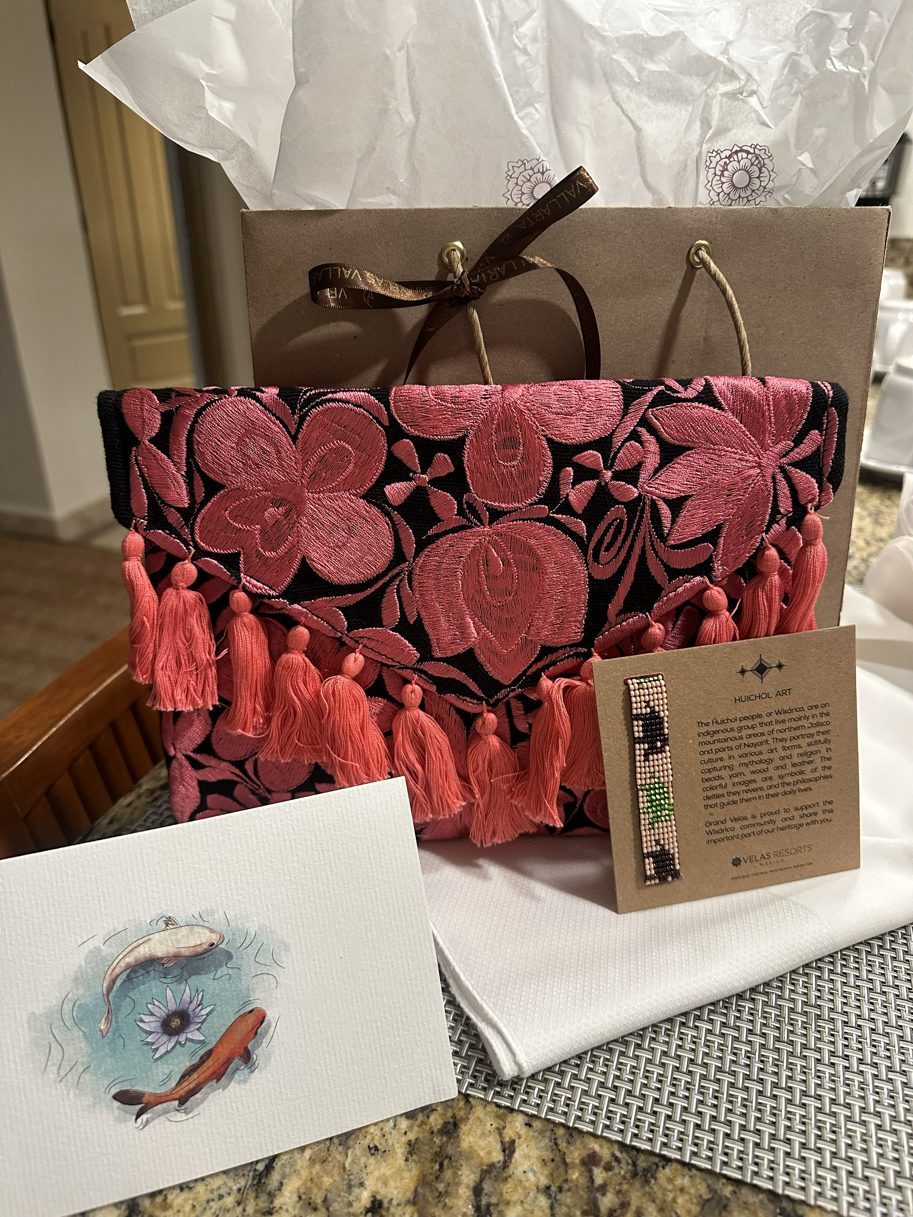Mexican souvenirs from Velas Vallarta resort