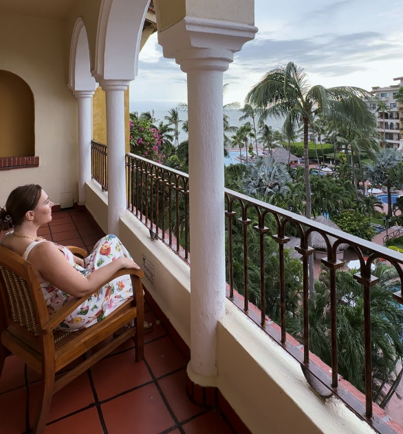 Big Balconies at the Velas Vallarta resort